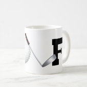 Golf Kaffeetasse (VorderseiteRechts)