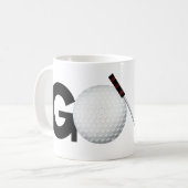 Golf Kaffeetasse (Vorderseite Links)