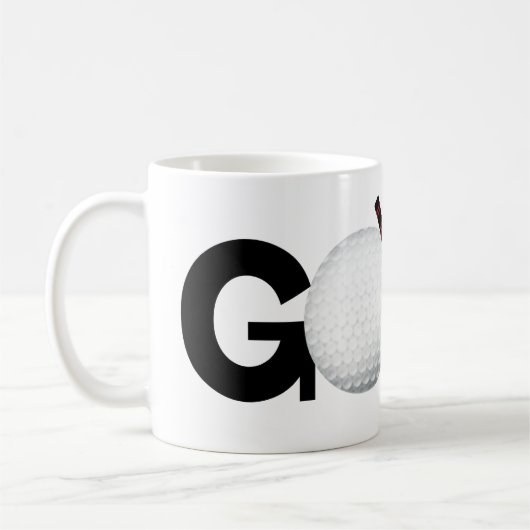 Golf Kaffeetasse (Links)