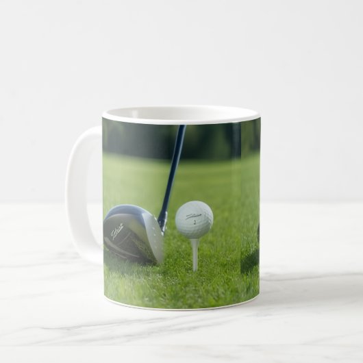 Golf Kaffeetasse (Vorderseite Links)