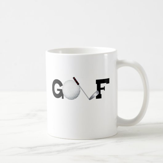 Golf Kaffeetasse (Rechts)