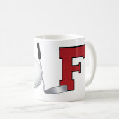 Golf Kaffeetasse (VorderseiteRechts)