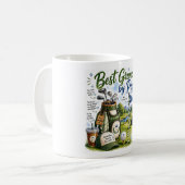 Golf Kaffeetasse Bester Opa von par (Vorderseite Links)