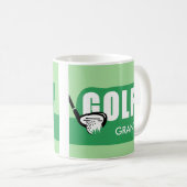 Golf-Kaffeetassen Kaffeetasse (VorderseiteRechts)