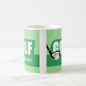 Golf-Kaffeetassen Kaffeetasse (Mittel)