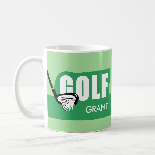 Golf-Kaffeetassen Kaffeetasse (Links)