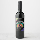 Golf kann bei Ihnen sein mit Weindesign Weinetikett (Vorderseite)