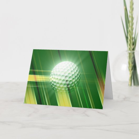 Golf Karte (Vorderseite)