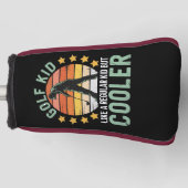 Golf Kids Funny Young Golfer & Golfing Lover Gift Headcover (Vorderseite)