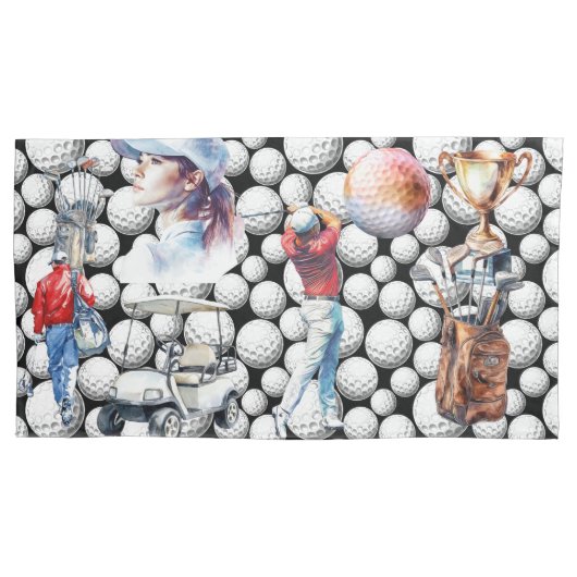 Golf Kissenbezug (Vorderseite)