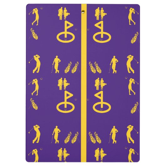 Golf Klemmbrett (Rückseite)