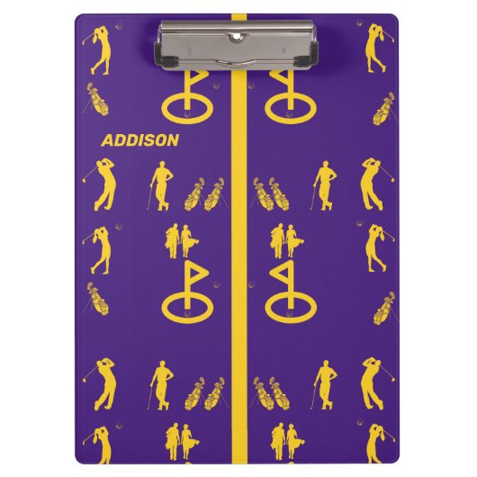 Golf Klemmbrett (Vorderseite)