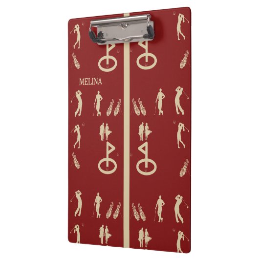 Golf Klemmbrett (Links)