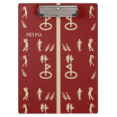 Golf Klemmbrett (Vorderseite)