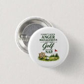 Golf Knopf Pin Sassy Golfer Humor Geschenk Button (Vorne & Hinten)