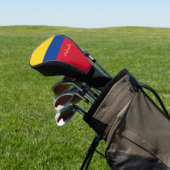 Golf Kolumbien & Kolumbien Flagge /Golf Clubs Abde Golf Headcover (In SItu)