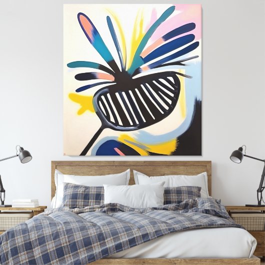Golf-Komposition - Großbildlackierung Print Leinwanddruck (Insitu (Schlafzimmer))