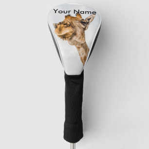 Golf-Kopf-Abdeckung mit Giraffen-Kopf-Bild Golf Headcover