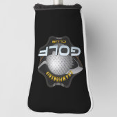 Golf | Kopfbedeckung für den Golf Putter Golf Headcover (Rotieren 90)