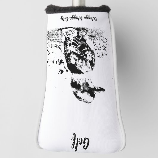 Golf Kopfbedeckung, Putter. Headcover (Rotieren 90)