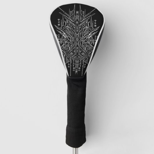 Golf Kopfschutz Headcover (Vorderseite)