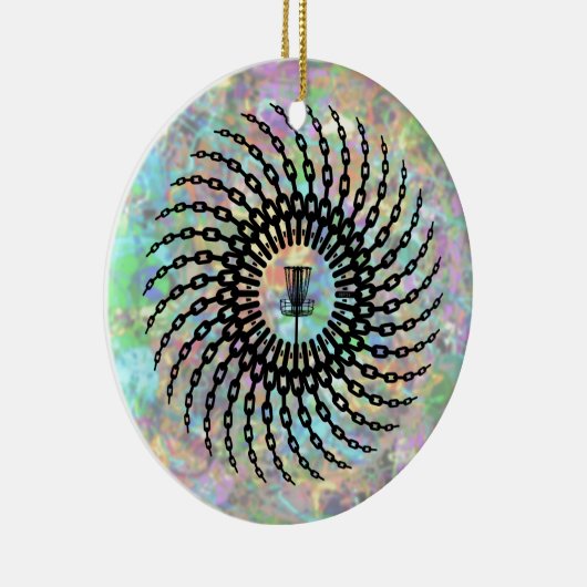 Golf-Korb  Keramikornament (Rechts)