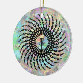 Golf-Korb Keramikornament (Links)