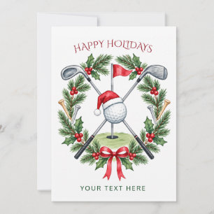 Golf Kranz Bogen Weihnachten