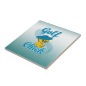 Golf-Küken #3 Fliese (Seite)