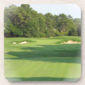 Golf-Kurs-Korken-Untersetzer Getränkeuntersetzer (Vorderseite)