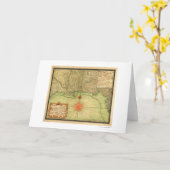 Golf-Küste von USA-Karte 1747 Karte (Gelbe Blume)