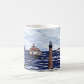 Golf-Küstenleuchttürme Kaffeetasse (Mittel)