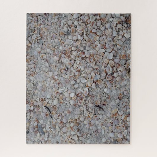Golf-Küsteseashells-Strand-Puzzlespiel Puzzle (Vertikal)