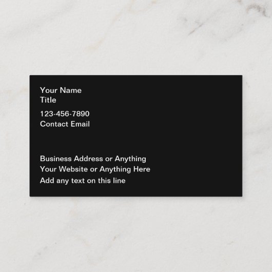 Golf Landschaftlich Business Cards Visitenkarte (Rückseite)