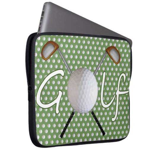 Golf-Laptop-Gehäuse Laptopschutzhülle (Vorne Rechts)