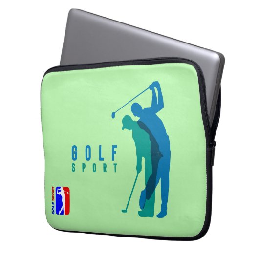 Golf | Laptop-Siebtasche 13" Laptopschutzhülle (Vorderseite Links)