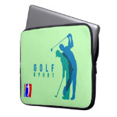 Golf | Laptop-Siebtasche 15" Laptopschutzhülle (Vorderseite Links)