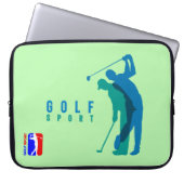 Golf | Laptop-Siebtasche 15" Laptopschutzhülle (Vorderseite)