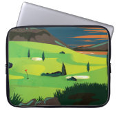 Golf Laptopschutzhülle (Vorderseite)