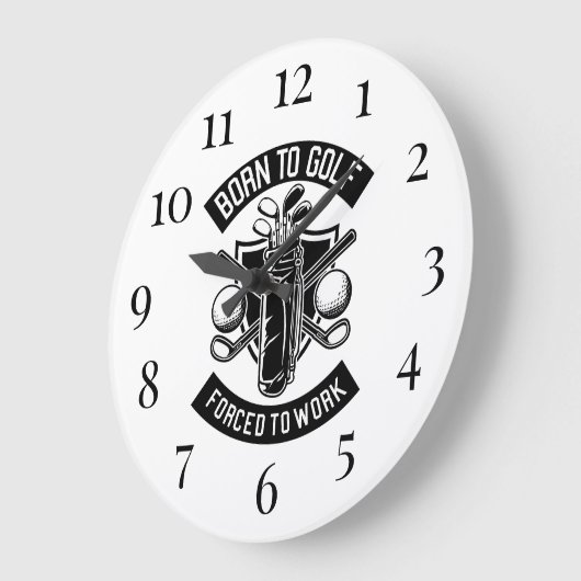 Golf Large Clock Große Wanduhr (Winkel)