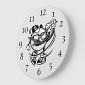 Golf Large Clock Große Wanduhr (Winkel)