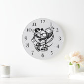 Golf Large Clock Große Wanduhr (Zuhause)