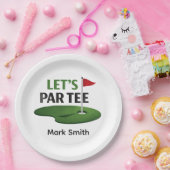 Golf Lass uns Par Tee Servietten | Golf Junggesell Pappteller (Party)