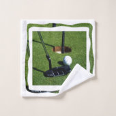 Golf Lasse Par, Badhandtuch Set (Waschlappen)