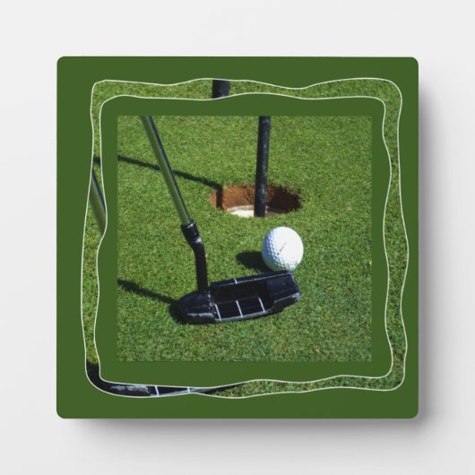 Golf Lasse Par, Fotoplatte (Vorderseite)