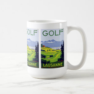 Golf ~ Lausanne Kaffeetasse
