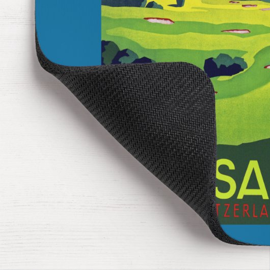 Golf ~ Lausanne Mousepad (Ecke)