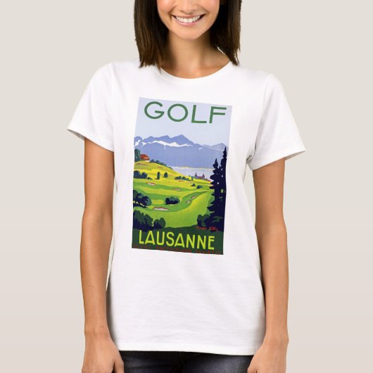 Golf ~ Lausanne T-Shirt (Vorderseite)