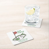 Golf League Party Untersetzer (Vor Ort)