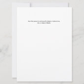 Golf League Saison Finale Einladung - Custom (Rückseite)